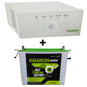 Amaron 880 Sine Wave UPS and Amaron AAM-CR-CRTT180