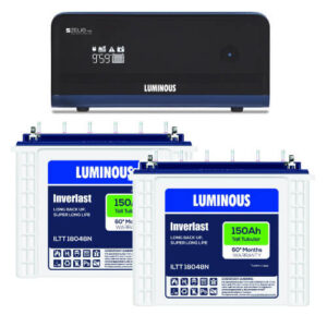 Luminous Zelio 1700 Home UPS and 2pcs Luminous IL1830FP