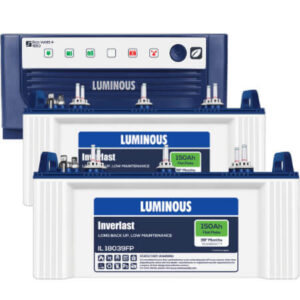 Luminous Luminous Eco Watt 1650 Home UPS and 2 pcs Luminous IL 18039FP